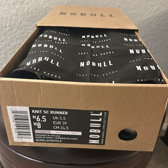 NoBull Drive Knit Runners, NWOT, lilac. 8 women’s, 6.5 men’s. Brand new. - Picture 3 of 8